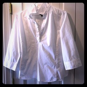 Talbots cotton blouse top